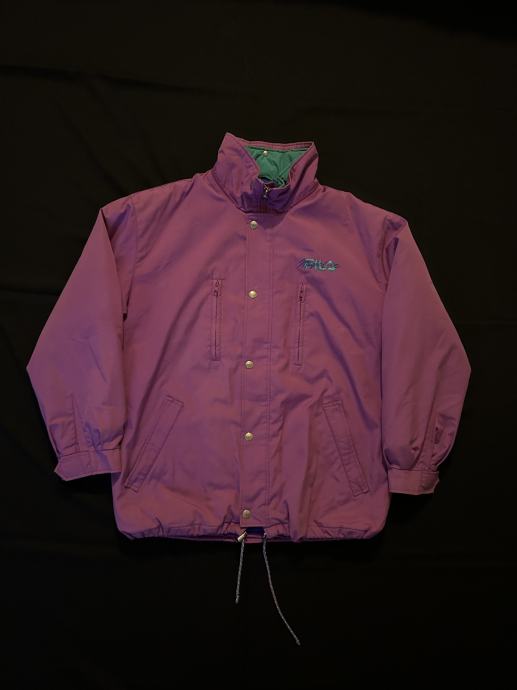 FILA Vintage Magic Line Double Jacket Purple/Green