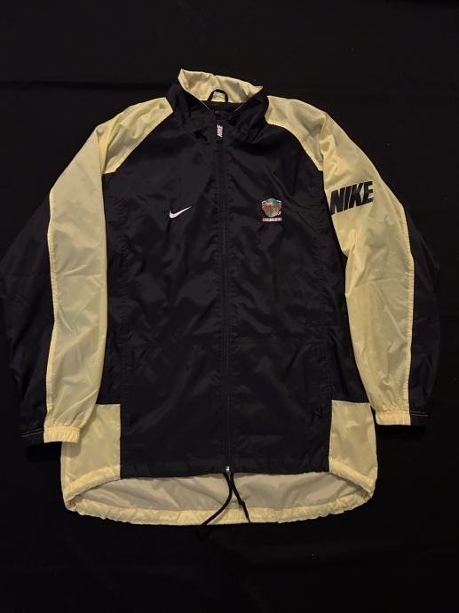 Nike 90's VINTAGE Windbreaker Black/Yellow Big Swoosh