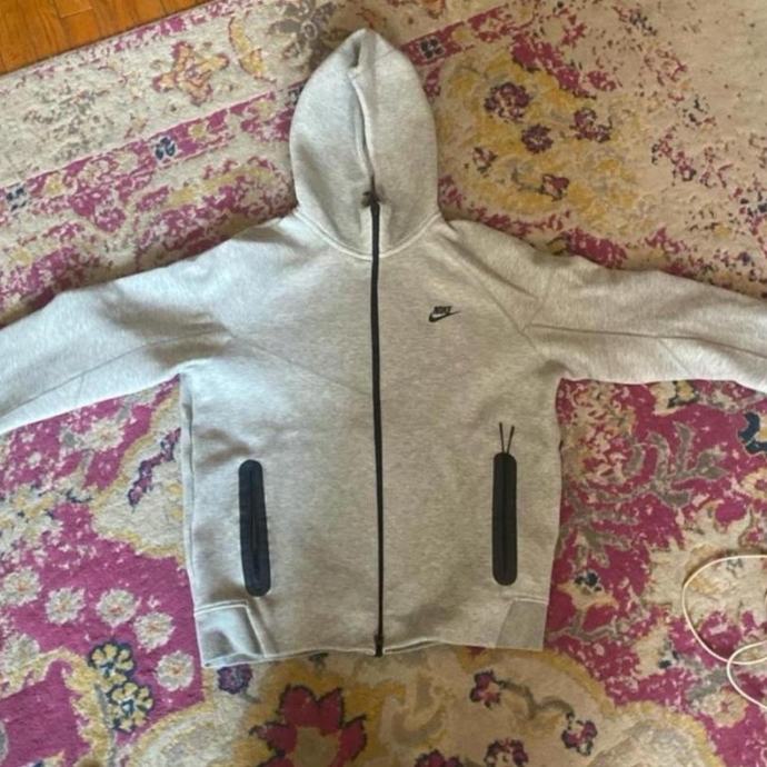 Tech Fleece Sivi Gornji Dio