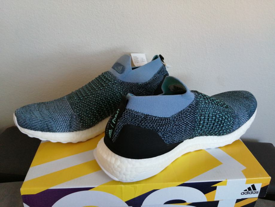 adidas ultraboost laceless parley shoes men's