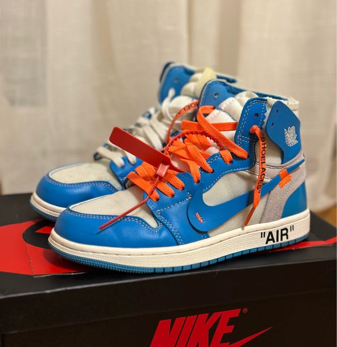 Jordan 1 Off-White University Blue