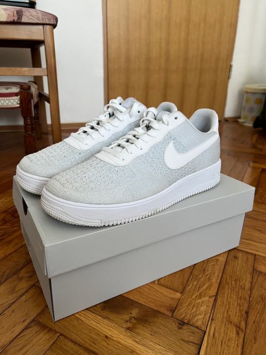 Nike Air Force 1 Flyknit 2.0 "White" 47 47.5