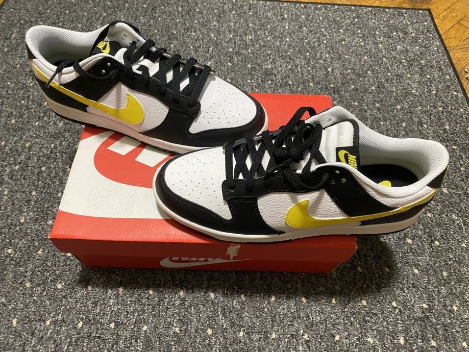 Nike Dunk Low Black Opti Yellow