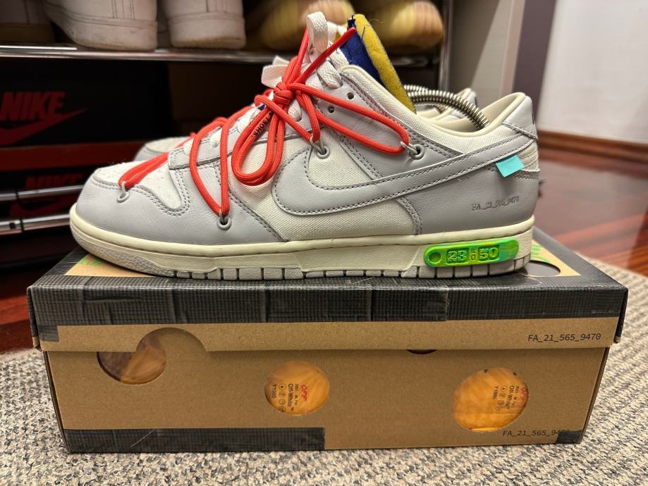 Off White Dunk lot 23 - 44.5