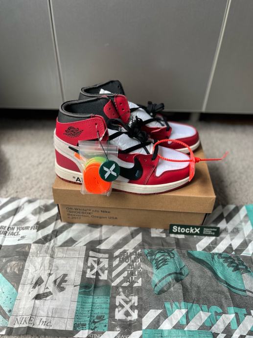 Off White Jordan 1 - “Chicago”