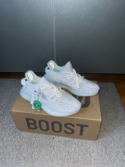 Yeezy 350 white reflective