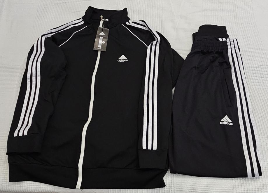 MUŠKA TRENERKA CRNA-ADIDAS