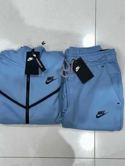 Nike Tech Fleece "Stone Blue", novo