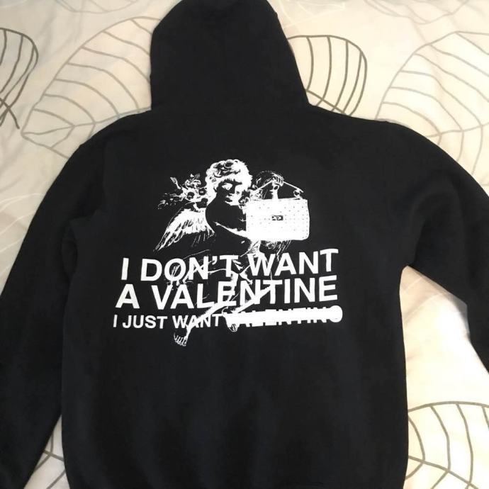 1340 collective x 24k goldn Dont want love hoodie limited edition