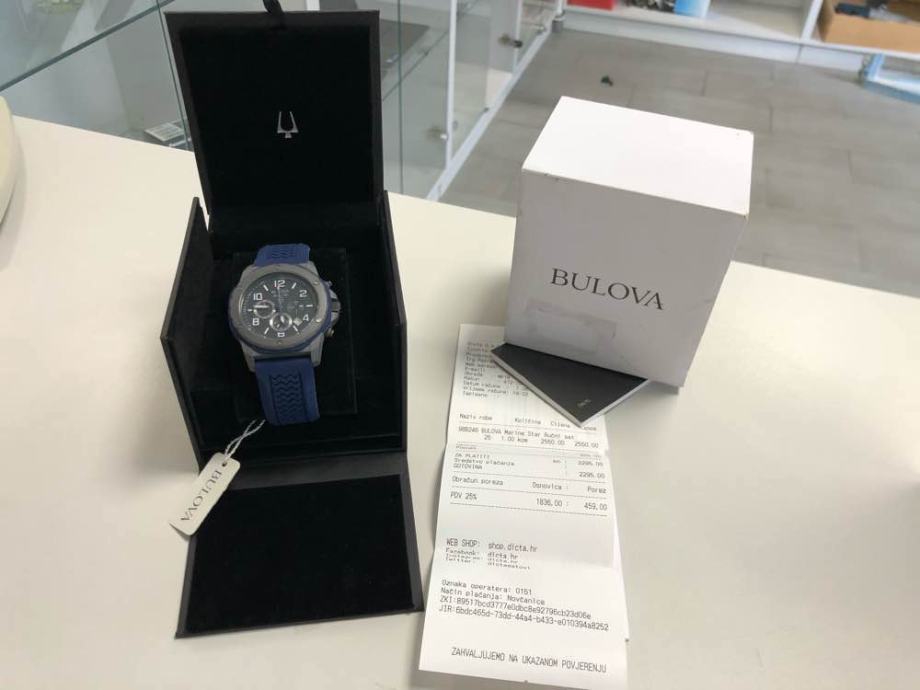 Bulova Marine Star ref 98B246 NOVO GARANCIJA R1