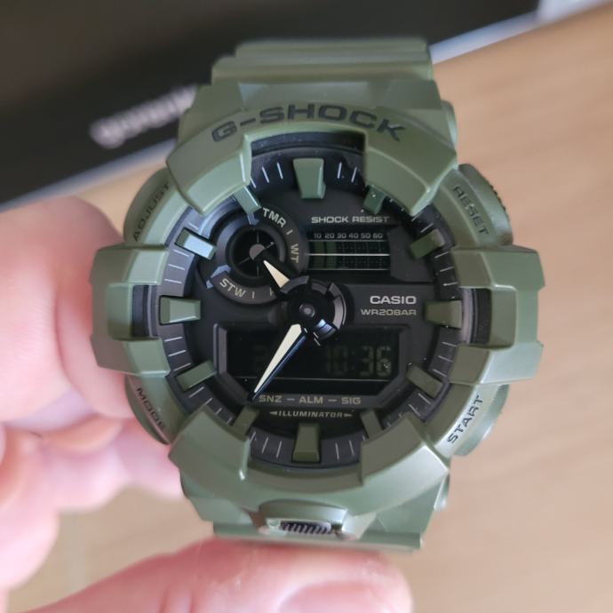 Casio G shock vojni