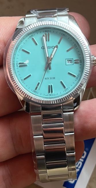 Casio tiffany blue