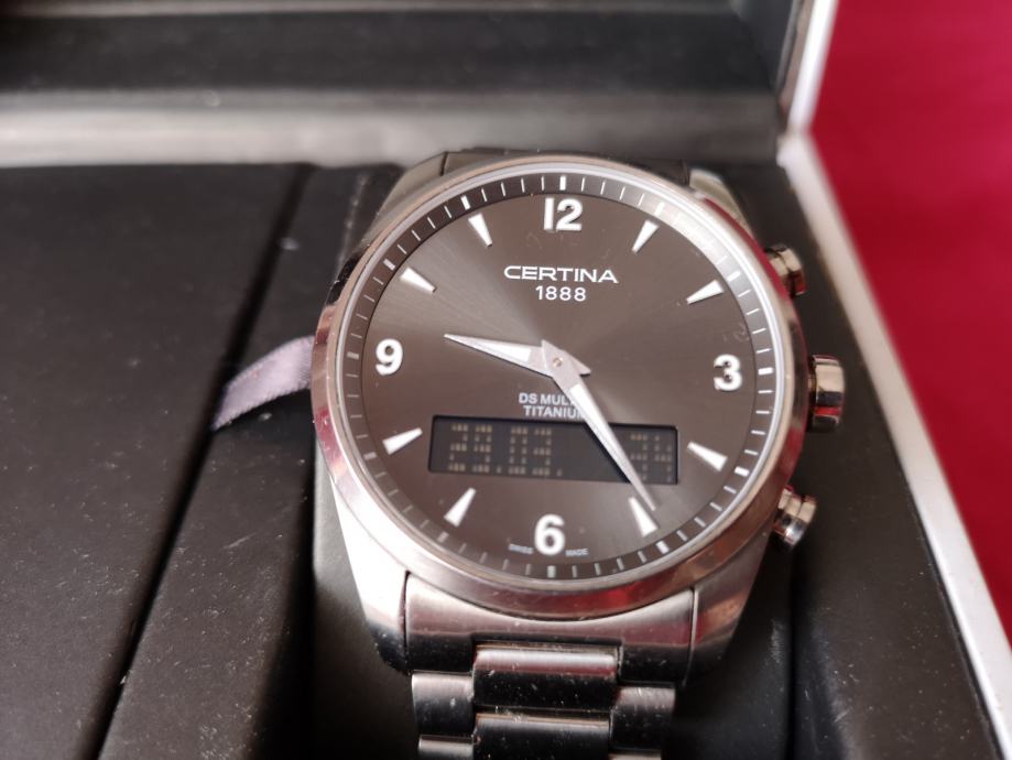 Certina multi sale 8 titanium