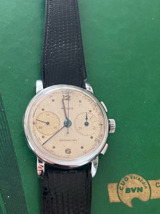 Chronograph vintage Mulco