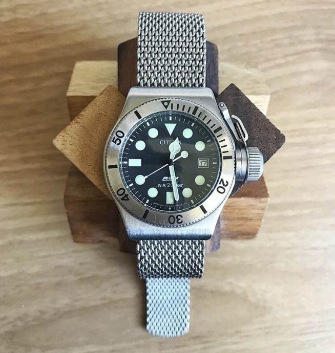 Citizen quartz diver