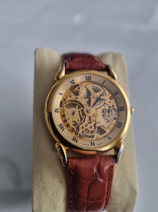 Dugena skeleton watch