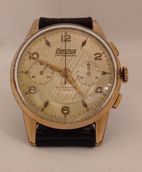 EXACTUS VINTAGE LANDERON 51 CHRONOGRAPH