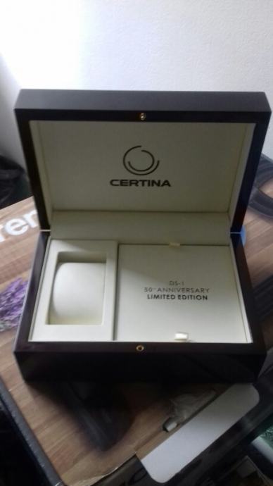 Kutija za sat certina limited edition.