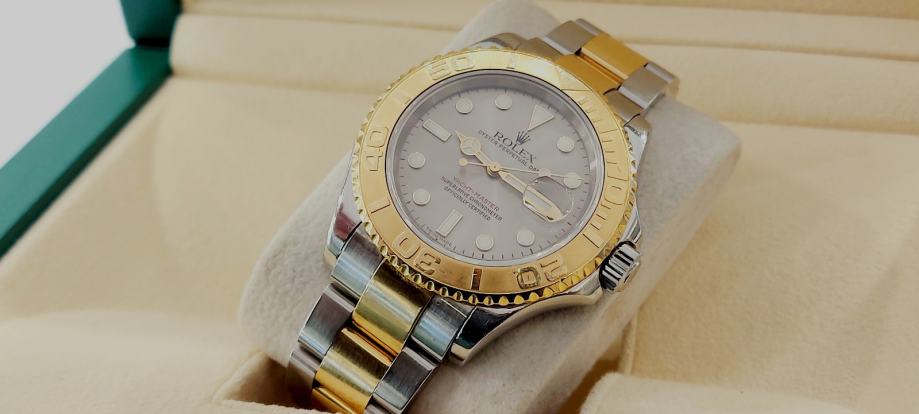 MUŠKI SAT ROLEX YACHT MASTER TWO TONE 40MM **DO 24 RATE** R1!