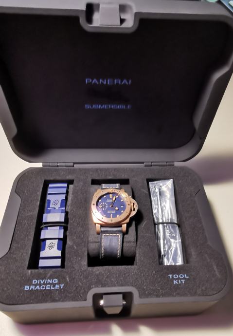 Panerai Submersible Bronzo Blu Abisso 42mm