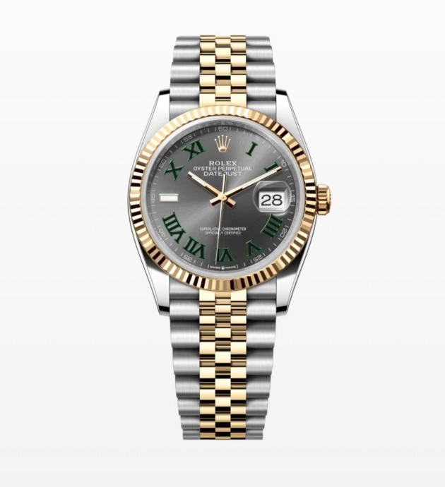 Rolex Datejust 41 Wimbledon Dial Jubilee 126333