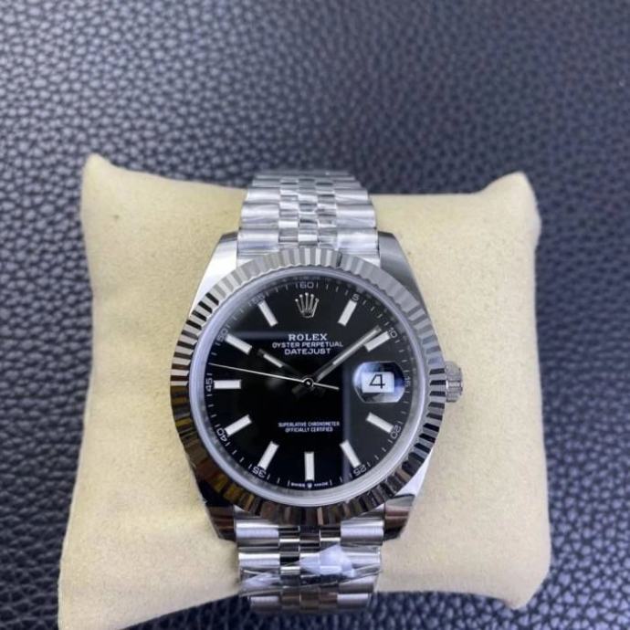 Rolex datejust crni super klon noob