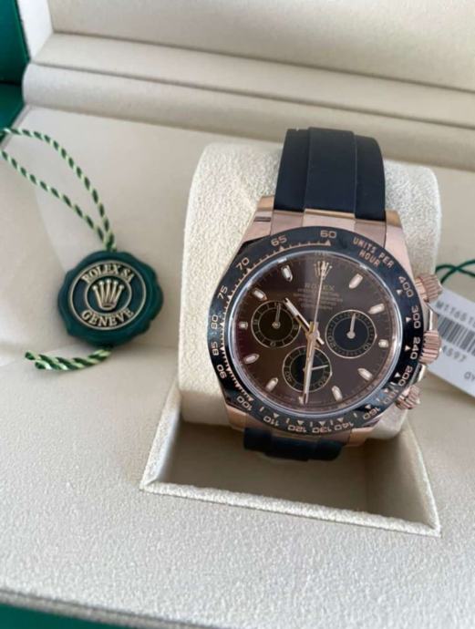 Rolex Daytona Choco Dial Oysterflex