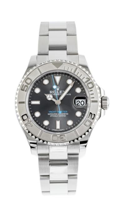 Rolex Yacht-Master Steel & Platinum Rhodium Dial