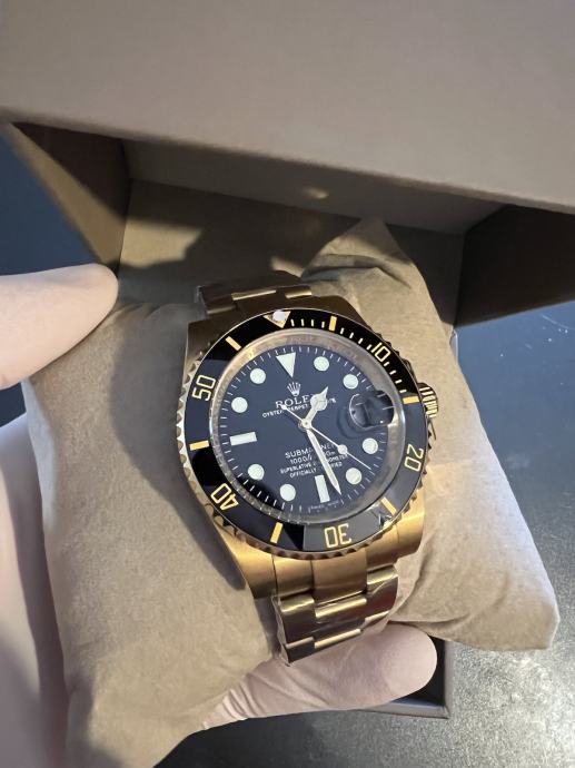 ROLEX Submariner gold/black AAA kvaliteta!!!