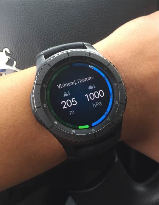 Sat SAMSUNG Frontier S3 SMART WATCH