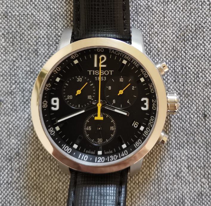 SAT "TISSOT"PRC 200 T055417A CHRONOGR-SWISS-WR 20 BARA-VRHUNSKO STANJE