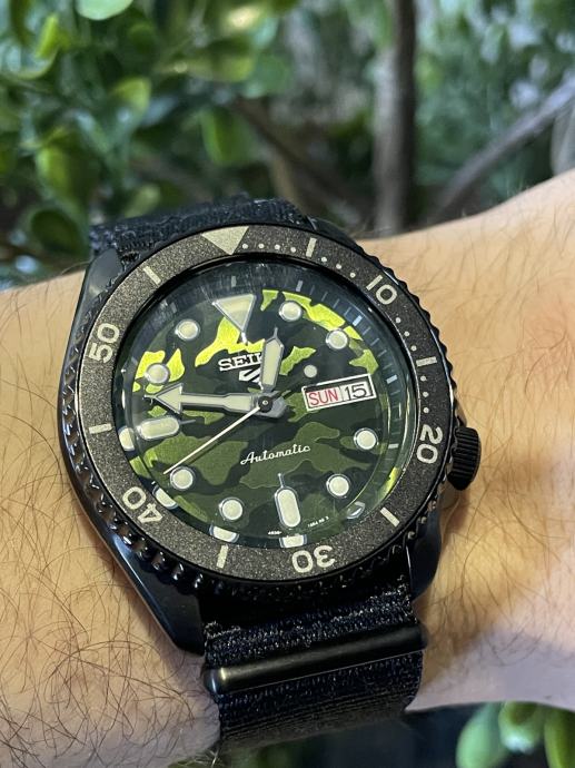 Seiko 5 Automatic Camouflage - 42,5mm - SRPJ37K1