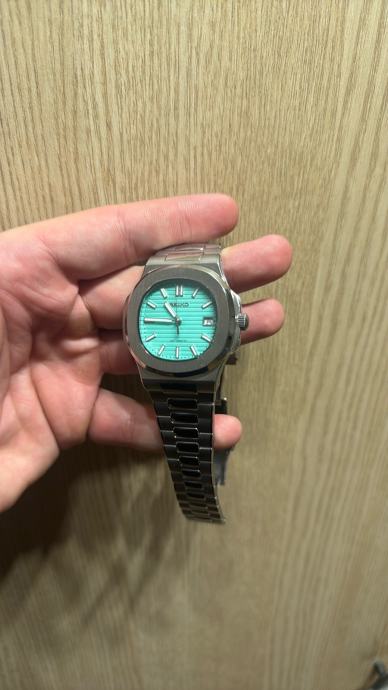 Seiko Mod Nautilus Tiffany