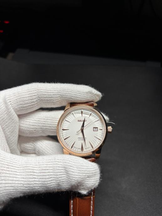 Seiko MOD Presage Rose Gold 40mm - Automatik - **NOVO**