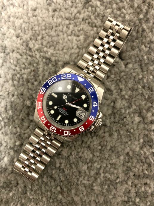 Seiko “Pepsi GMT” mod