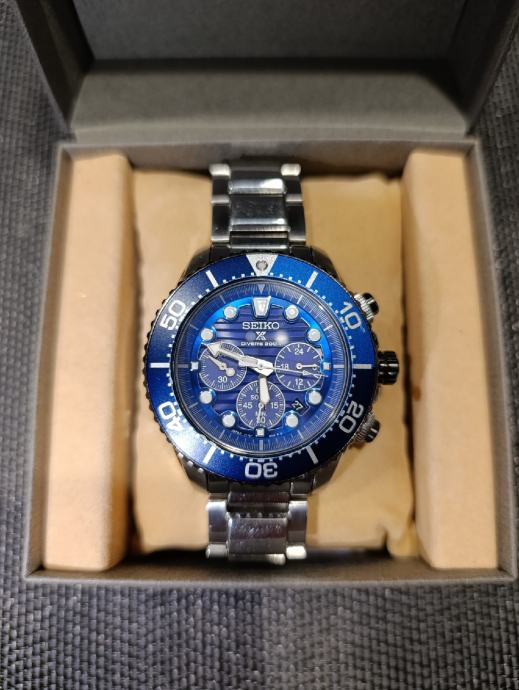 Seiko Prospex SSC675P1 Save The Ocean Solar Chronograph