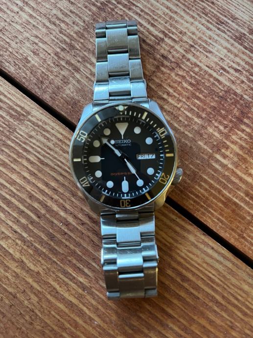 Seiko SKX007 modificiran + original dijelovi