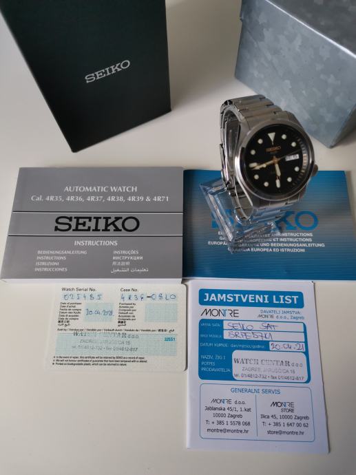 Seiko SRPE57K1 - DRESSKX - očuvan