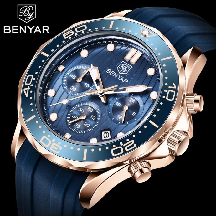 BENYAR Sat B-5164Y Blue Edition NAJPOVOLJNIJE CIJENE SATOVA!