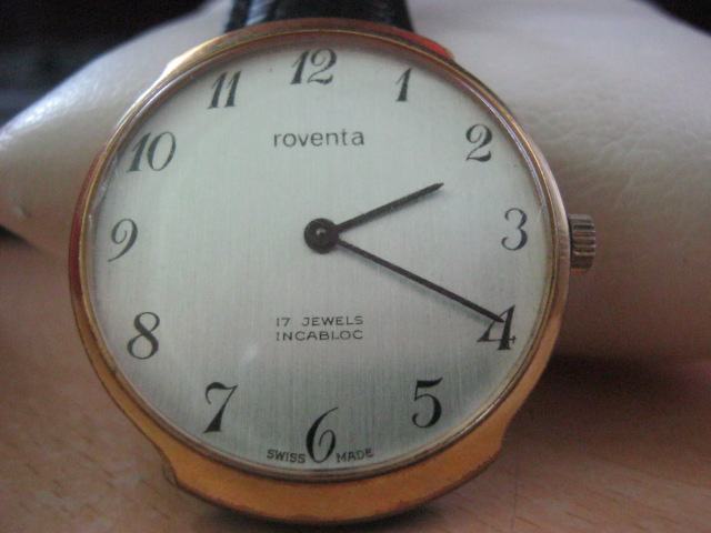 STARI SATOVI-"ROVENTA"..SWISS MADE