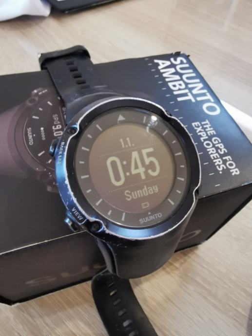 Suunto ambit black HR