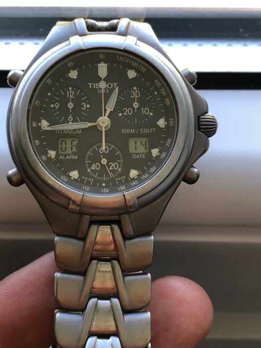 Tissot titanium chronograph