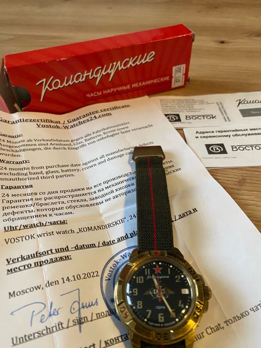 Vostok komandirskie