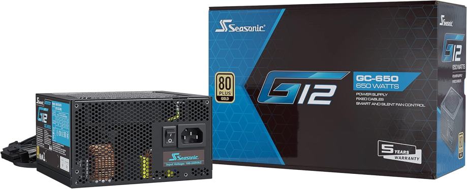 Seasonic G12 GC 650 W 80 PLUS Gold ----NOVO---