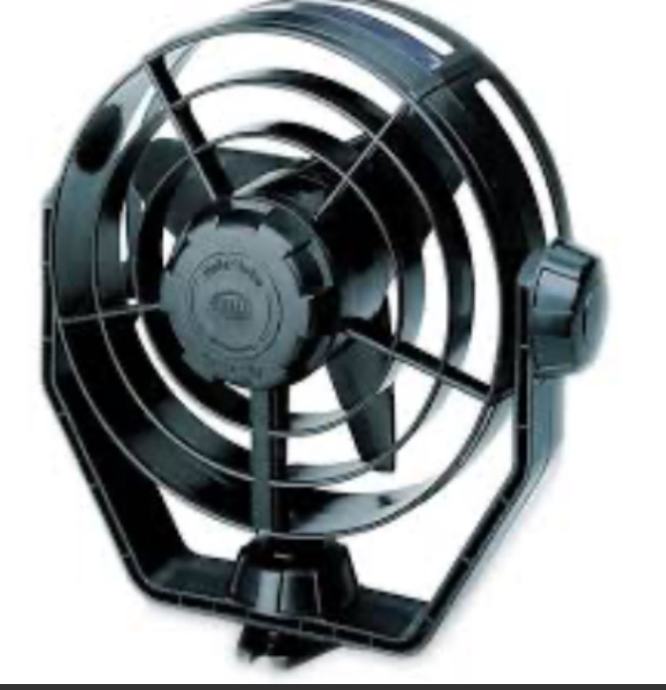 Hella marine TURBO ventilator  12 V crni —2 komada. Cijena po komadu