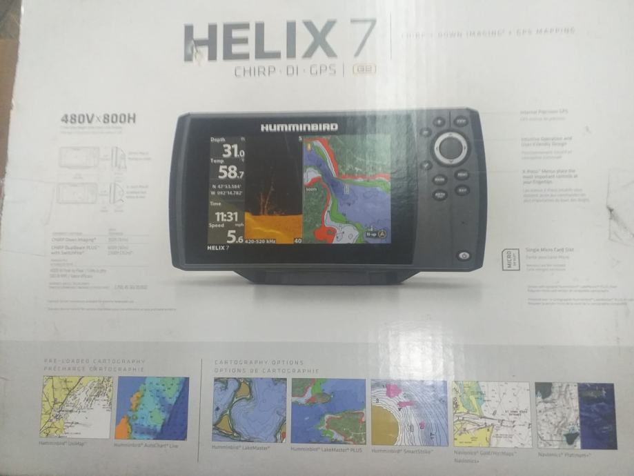 HUMMINBIRD HELIX 7 GN2 CHIRP DI SONAR