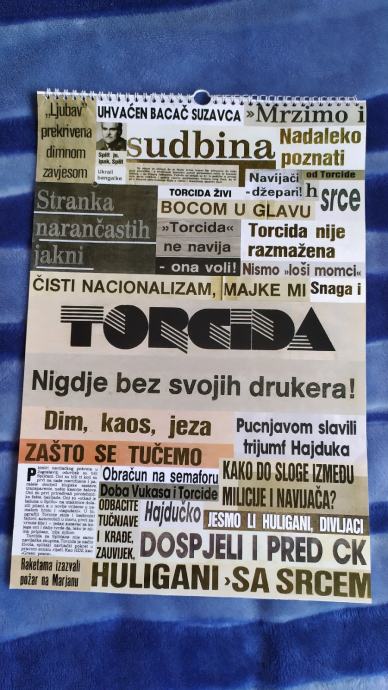 Torcida Split kalendar 2013