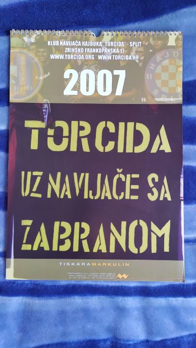 Torcida Split kalendar 2007