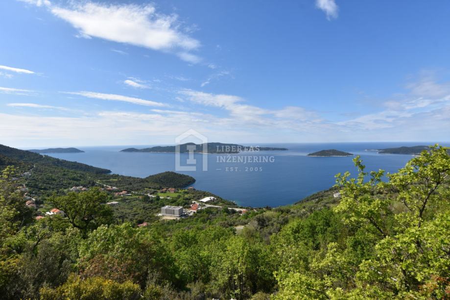 Atraktivno građevinsko zemljište u okolici Dubrovnika s pogledom na mo
