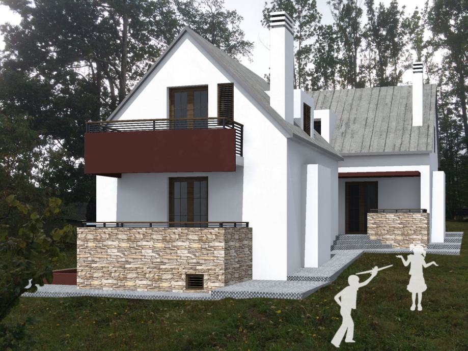 Baške Oštarije - građ. zemljište s projektnom dokumentacijom, 1095 m2